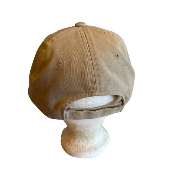 Indiana Hoosiers Khaki Baseball Cap One Size Fits All 100% Cotton - Picture 3 of 6